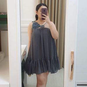 Mannequin Babydoll Grey Dress