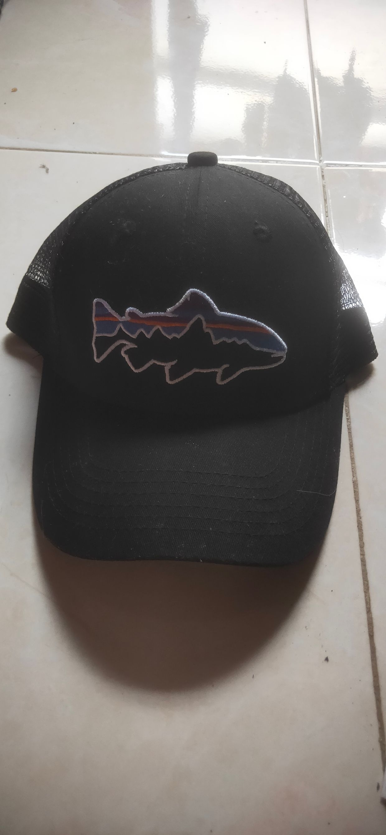 Patagonia Vintage Y2K Hat Pria black
