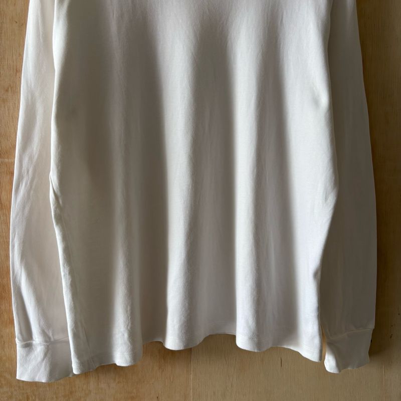 Uniqlo White Long Sleeve Tee, foto 3