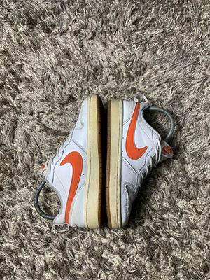 Dunk low syracuse (white/orange blaze)