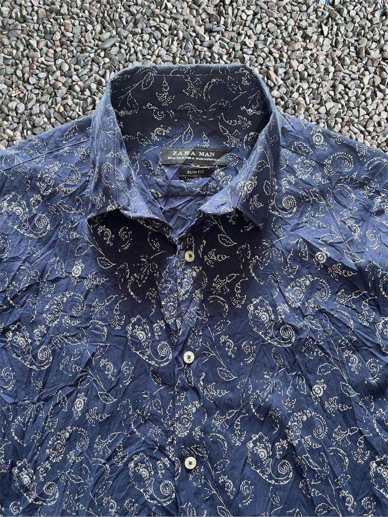 Kemeja Zara Man batik, foto 2