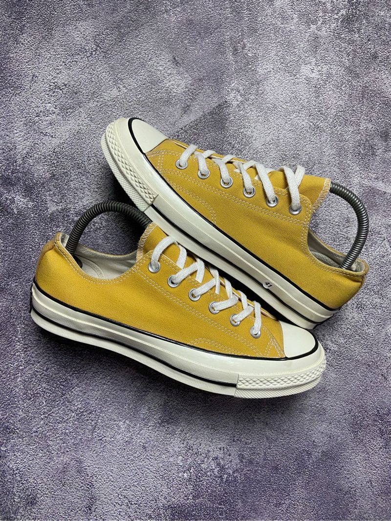 high top chuck 70 low top sunflower
