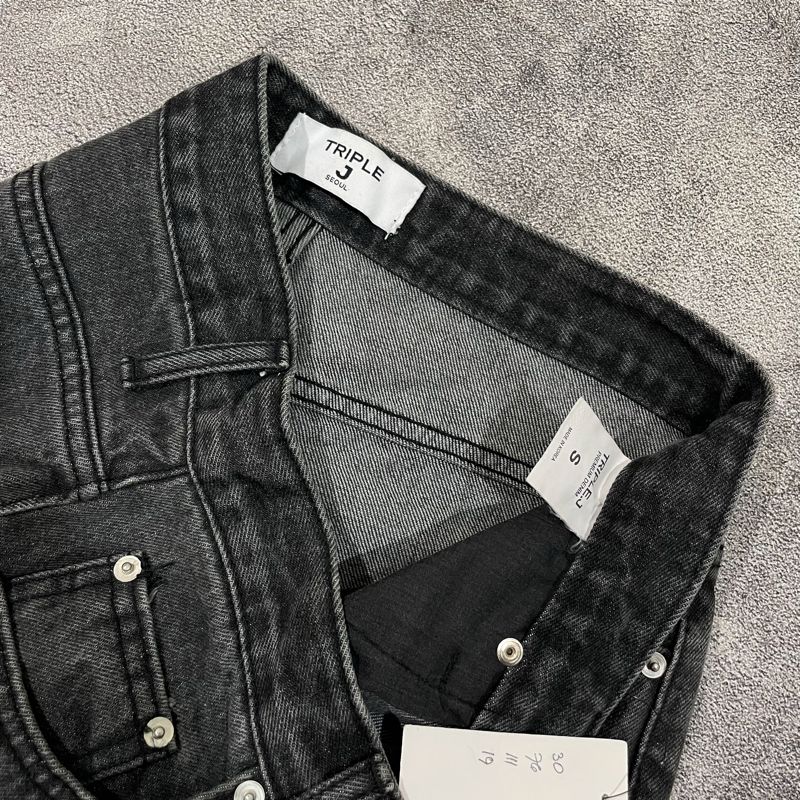 TRIPLE J loose jeans washed, foto 6