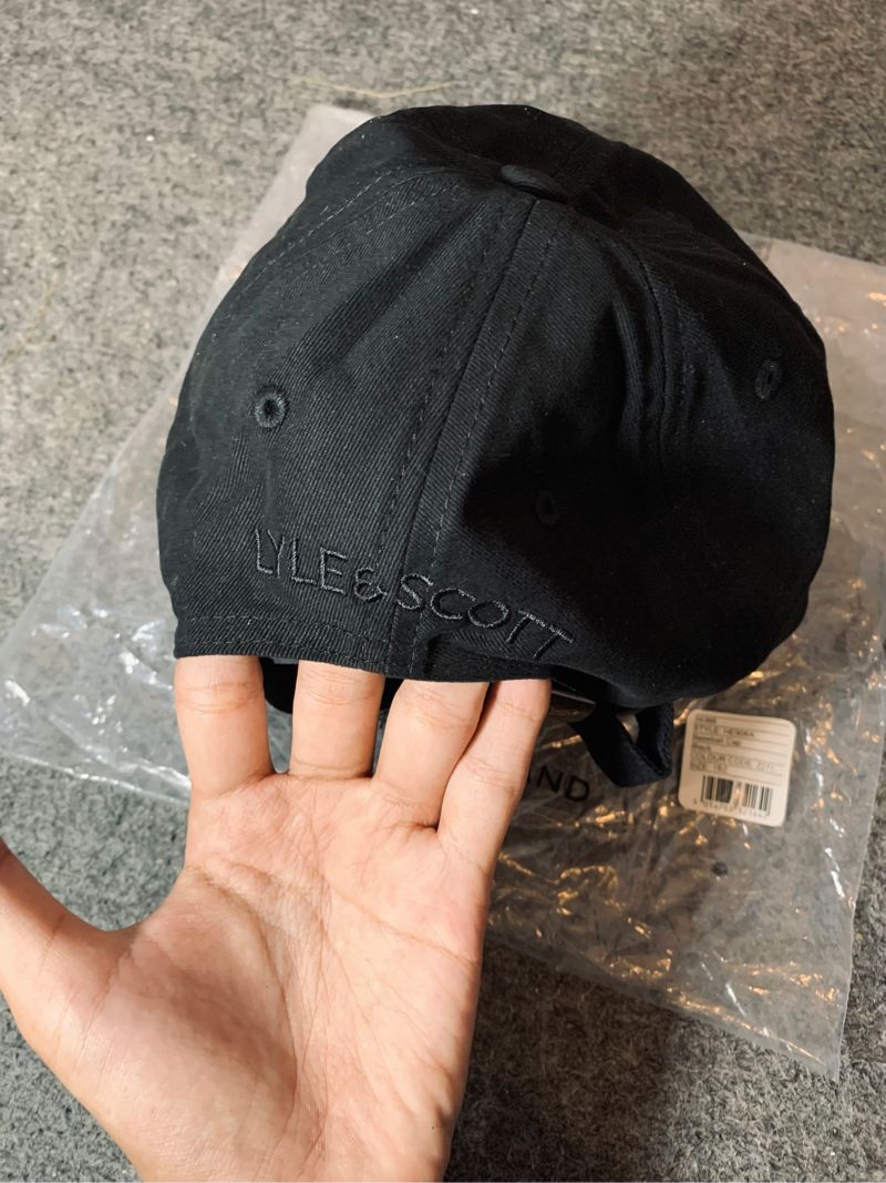 Black Baseball Caps lyle n Scott, foto 3
