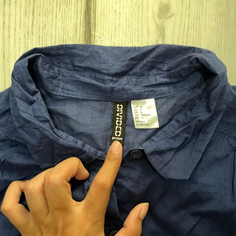 Devided by H&M Navy Shirt, foto 3