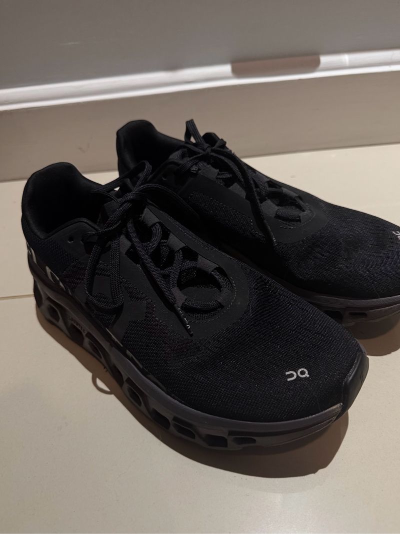 ON CloudMonster All Black Size 41 No Box, foto 5