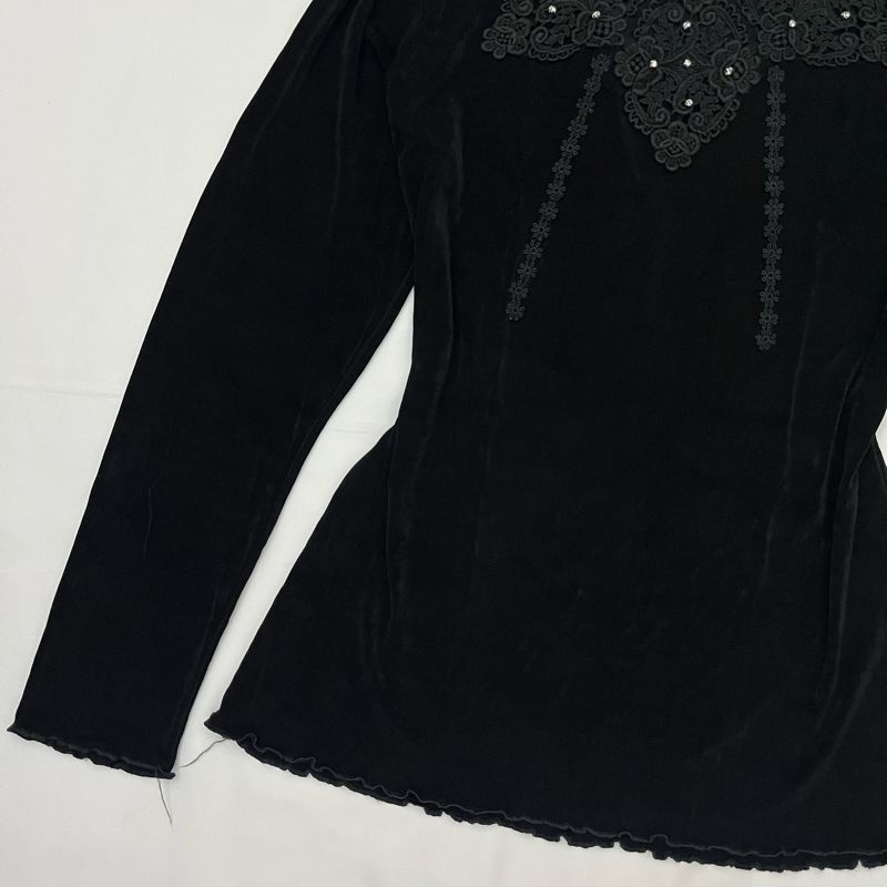 embroidered mesh top, foto 3