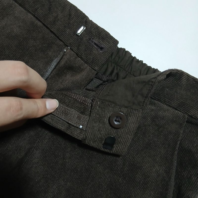 GU Light Corduroy Straight Pants, foto 4