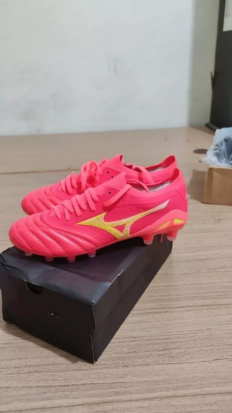 Sepatu bola Mizuno Beta Red gold, foto 8
