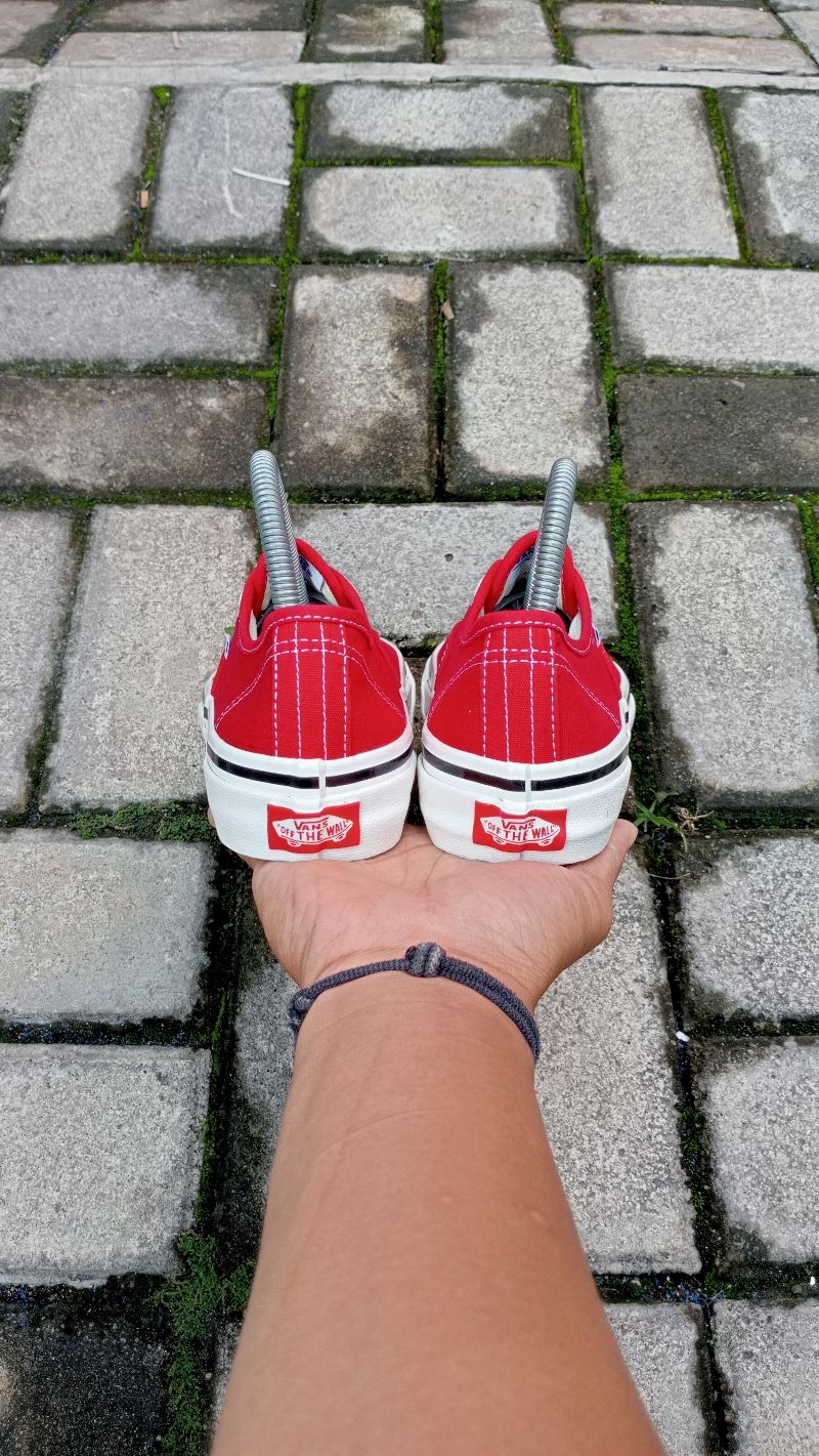 VANS AUTHENTIC RED WHITE, foto 4