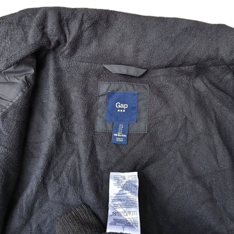 GAP BLACK PUFFER JACKET | OUTER | MNZA, foto 4