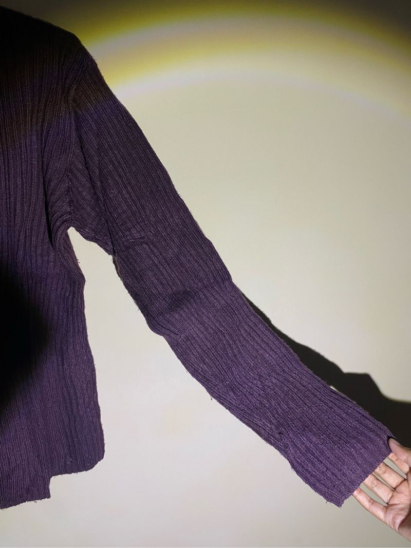 Sweater Rajut Ungu, foto 2