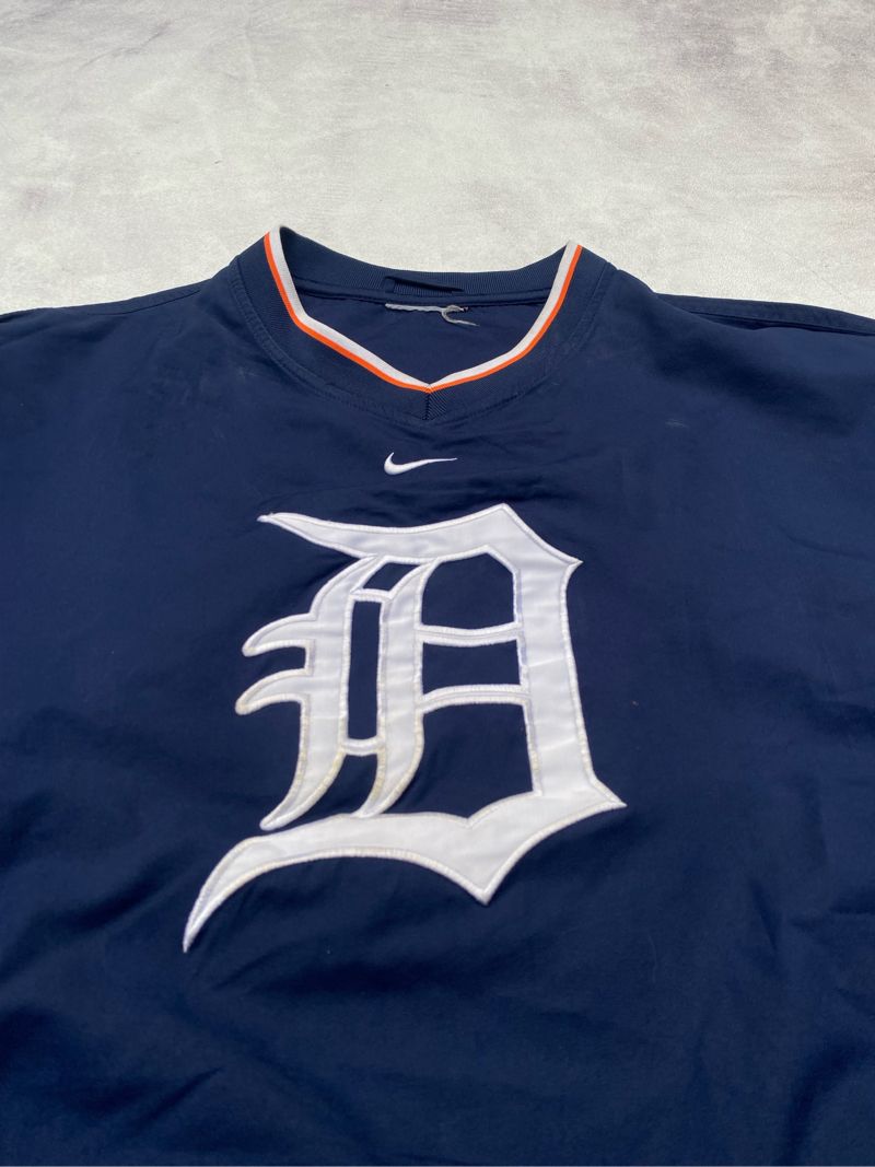 00’s Nike Detroit Tigers Vintage Pullover, foto 3