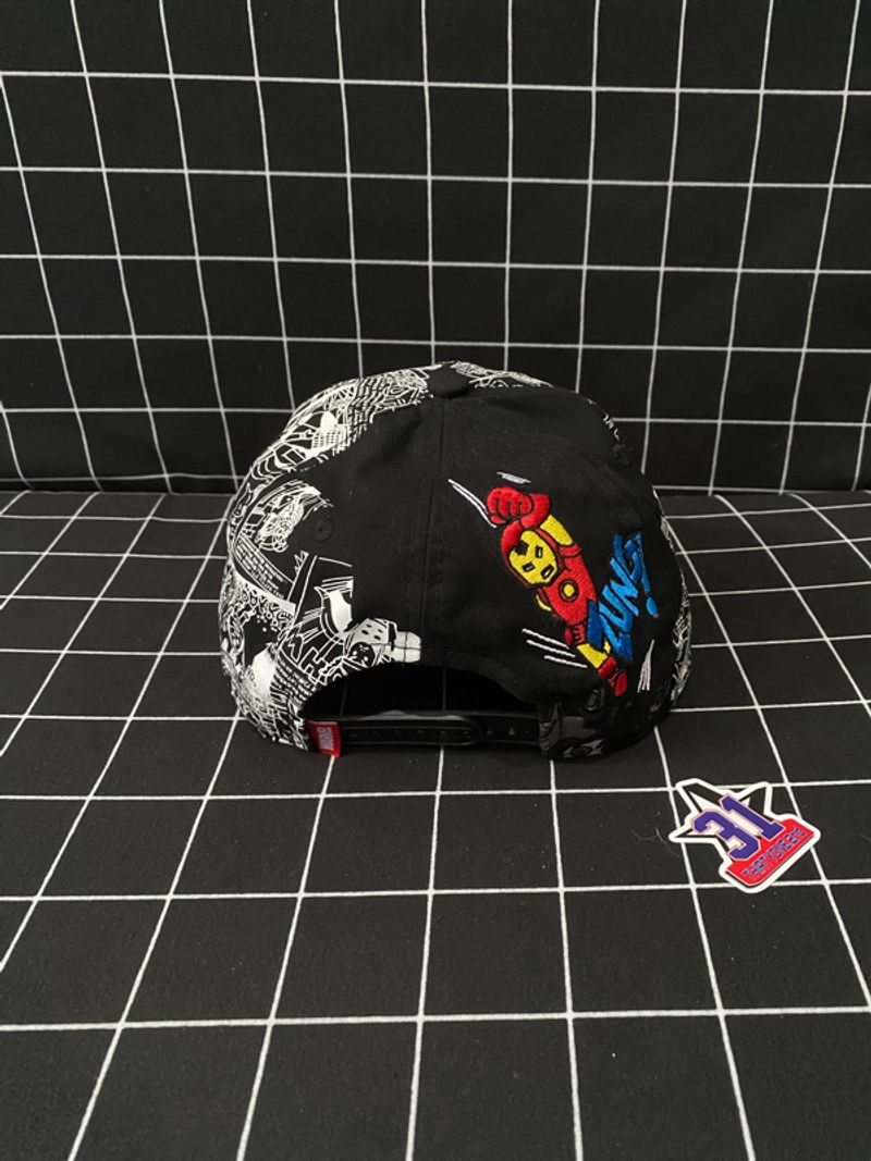 Topi Snapback Marvel AOP, foto 4