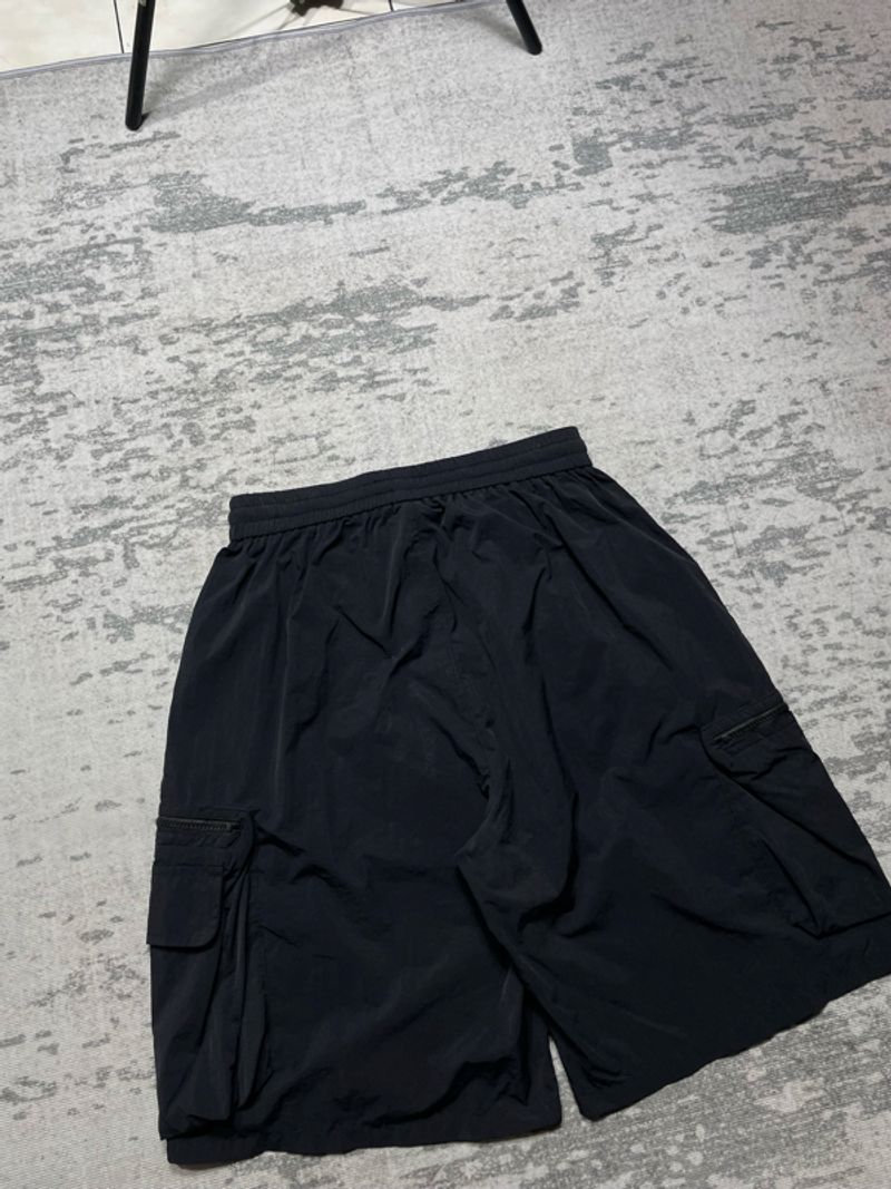 Orange utility cargo multipocket short, foto 4