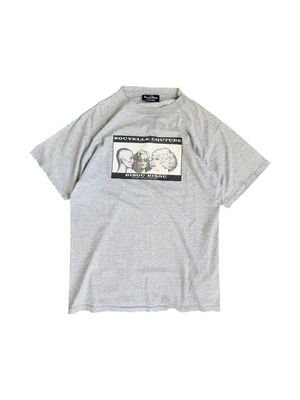 Tshirt 90's Bisou bisou Michael Bohbot Single stich built up