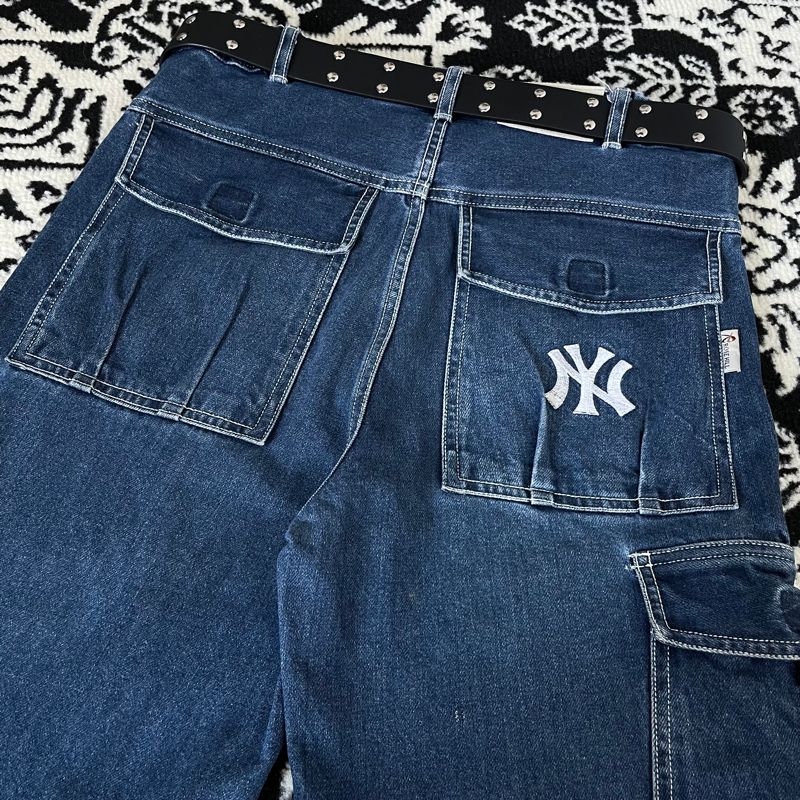 NY deepblue carghost baggy jeans, foto 3