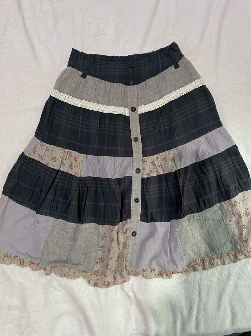 Patchwork skirt style vintage, foto 2