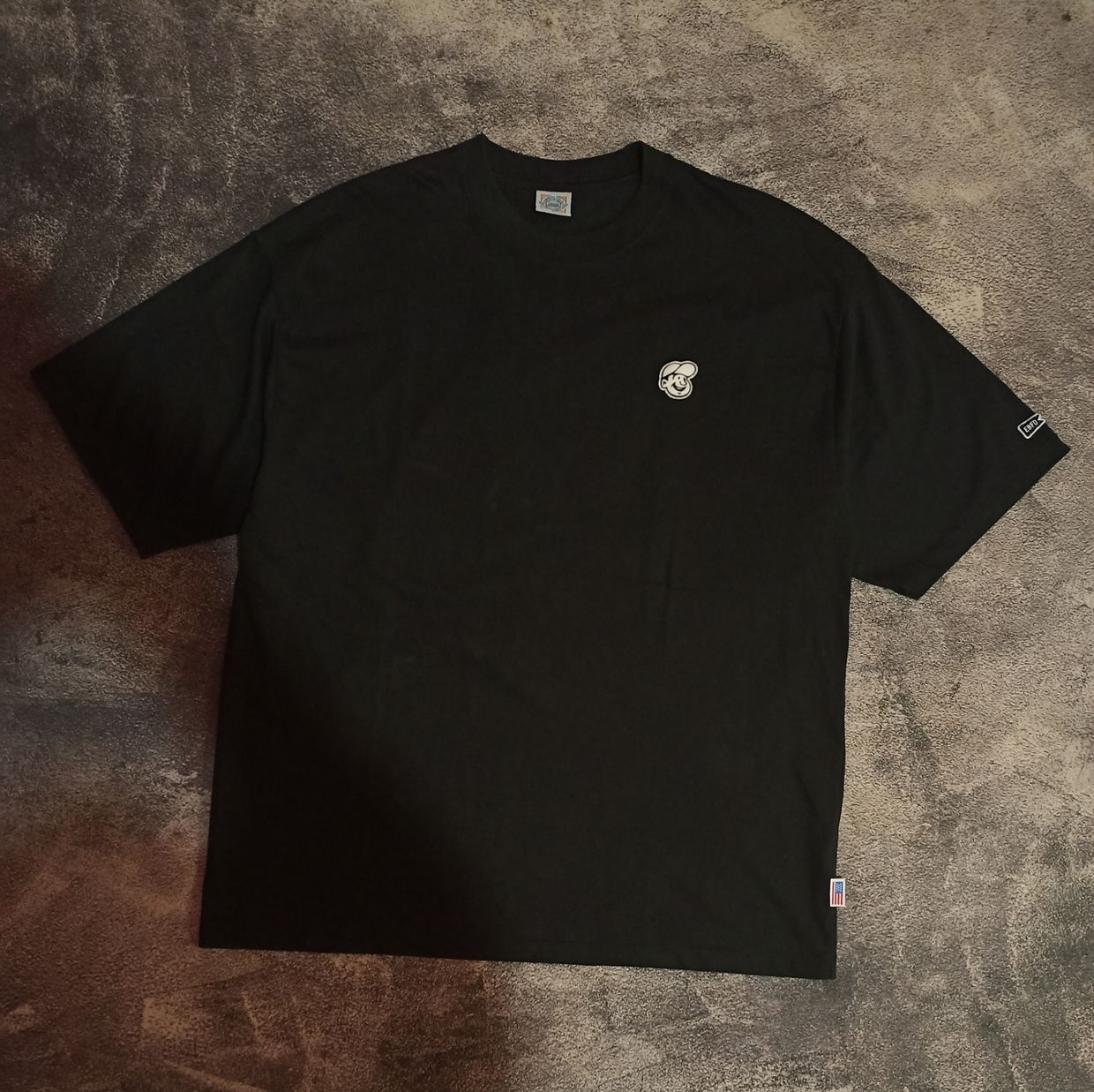 Streetwear Casual T-shirt Pria black