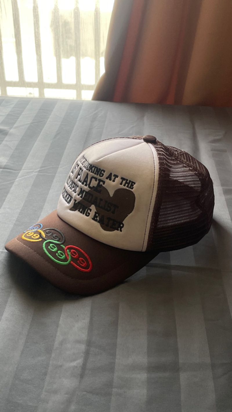 “OLYMPIC” Trucker Hat Brown, foto 2
