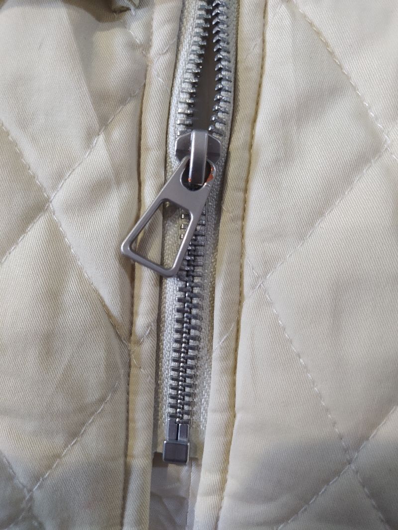 Quilted Cotton Jacket With Unique Buckle, Fireman Clasp, foto 3