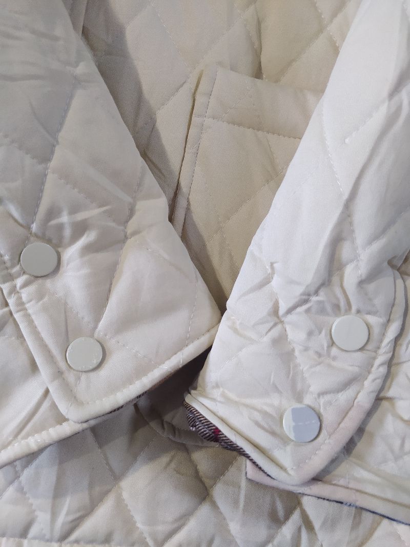 Quilted Cotton Jacket With Unique Buckle, Fireman Clasp, foto 2