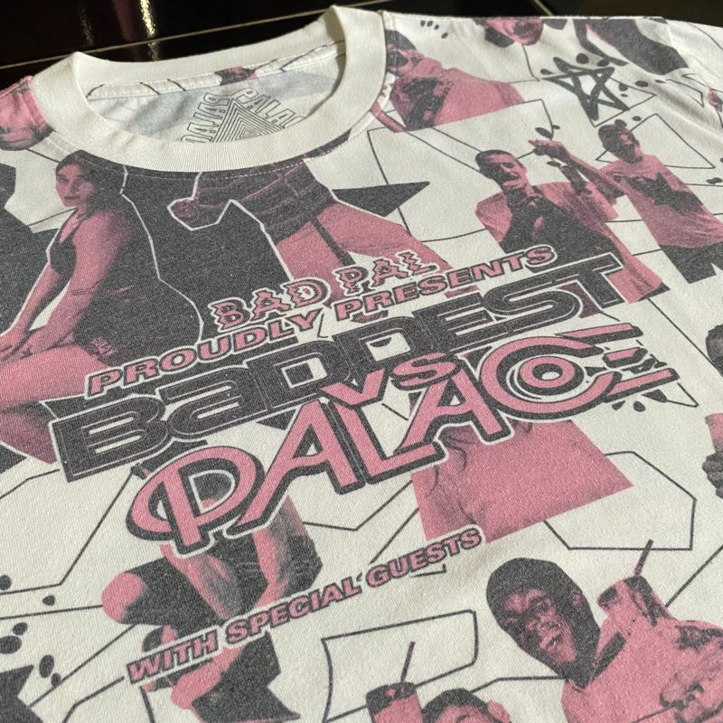 PALACE X BRIXTON BADDEST AOP TSHIRT MULTI SS22, foto 6