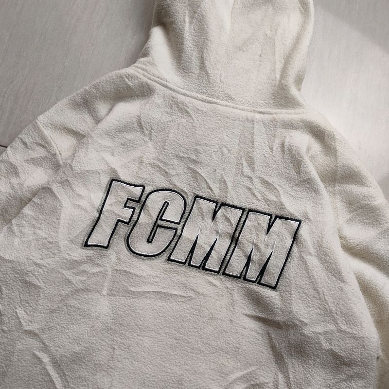 FCMM Polar Hoodie Jacket Tebal White, foto 2