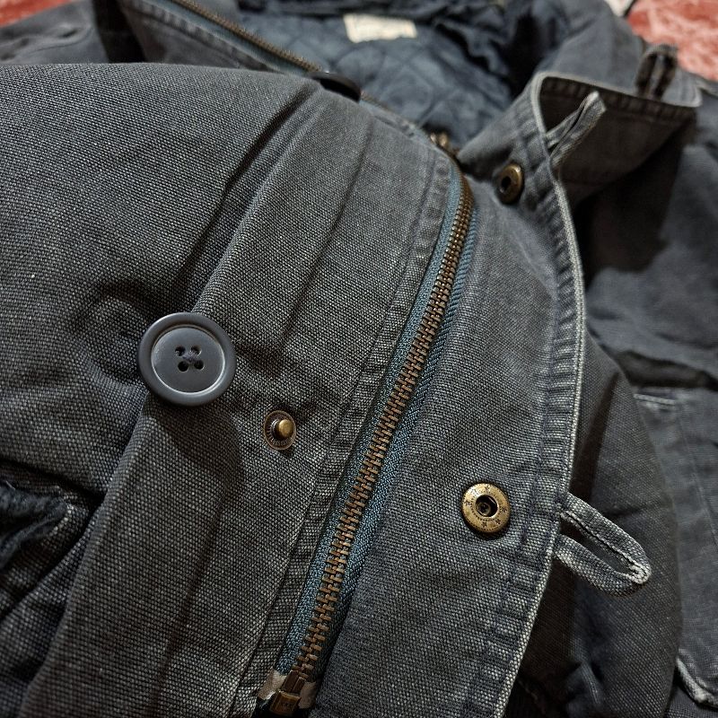 Denim Puffer Jacket Earthspice, foto 4