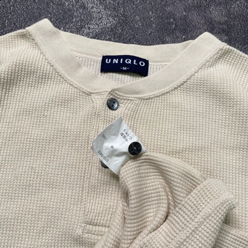 Tshirt Uniqlo Hanley Waffle, foto 4