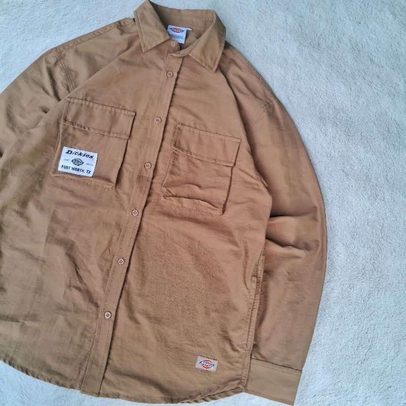 DICKIES SHIRT OUTER BACKPRINT — Beige, foto 3