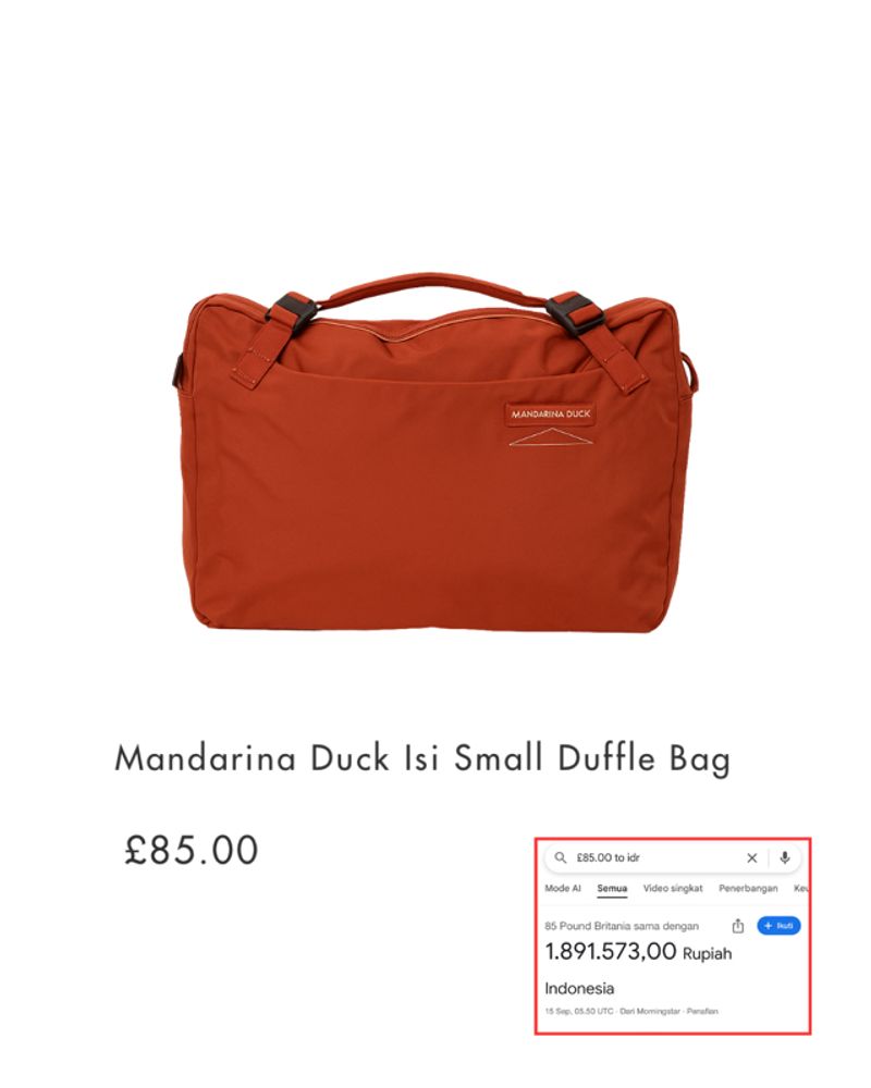 Mandarina Duck Duffle Bag, foto 2