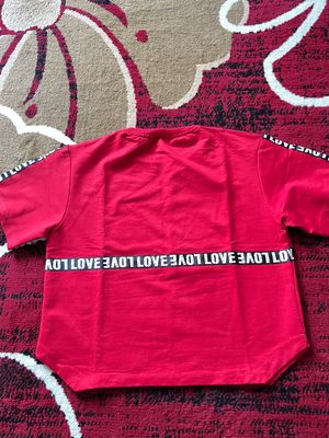 Kaos croptops cewek