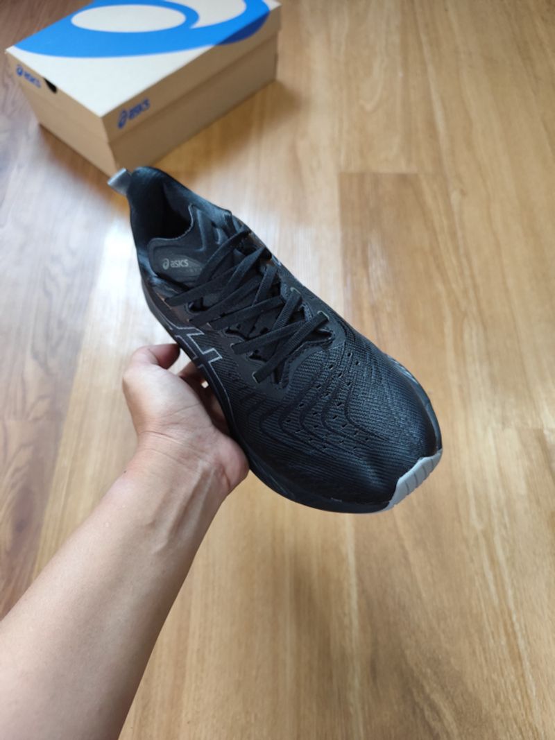 [Termurah] Sepatu Running - Asics Magic Speed Full Black, foto 4