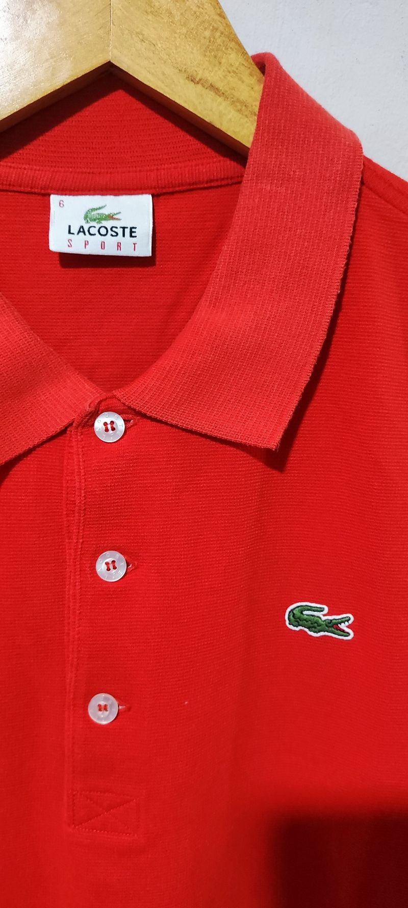 Lacoste sport polo shirts orange, foto 3