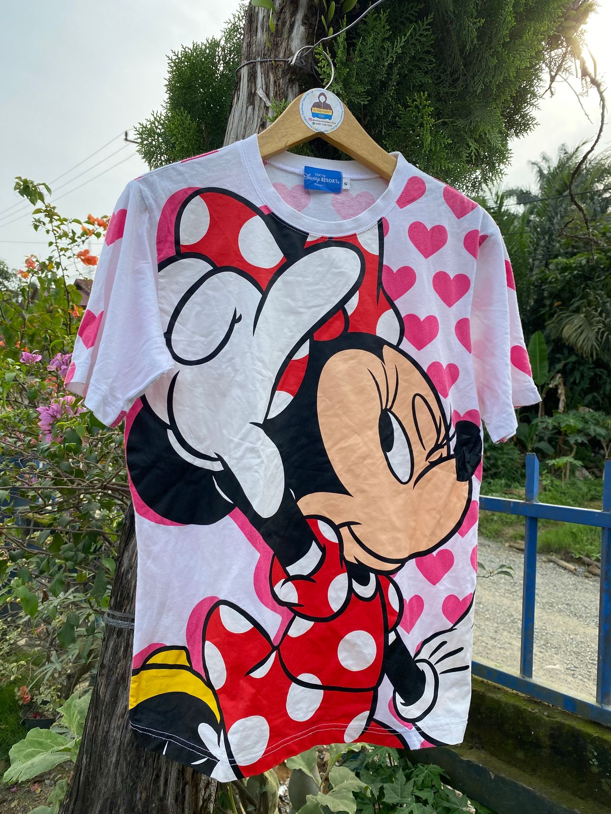 Disney Casual T-shirt Wanita white
