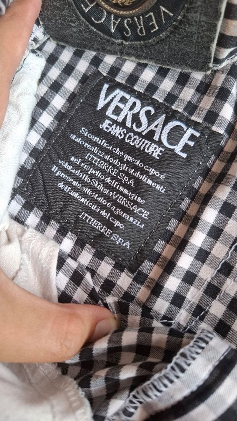 Versace Checkered Pants, foto 6