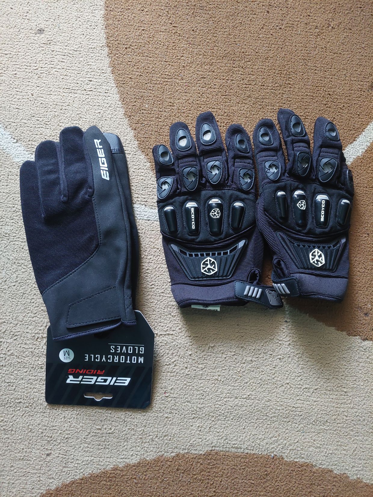 Eiger Biker Glove Pria black