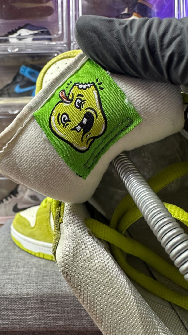 SB DUNK LOW GREEN APPLE  , SB DUNK LOW APPLE , SB DUNK LOW G, foto 8