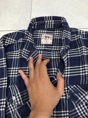 Realizm kemeja flanel , Harga 60 rb