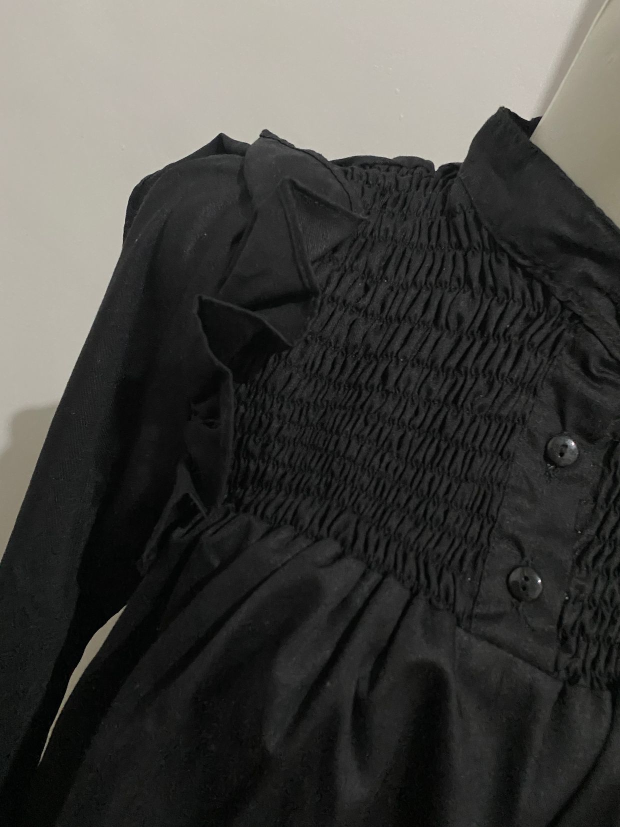 Goth Casual Blouse Wanita black, foto 3