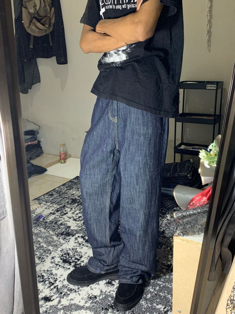 [OOTJ ORGN] Baggy Jeans Raw denim⛓️‍💥, foto 7