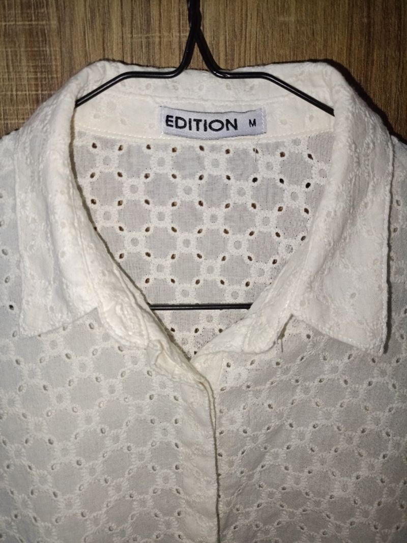 Shirt EDITION White Cotton, foto 3
