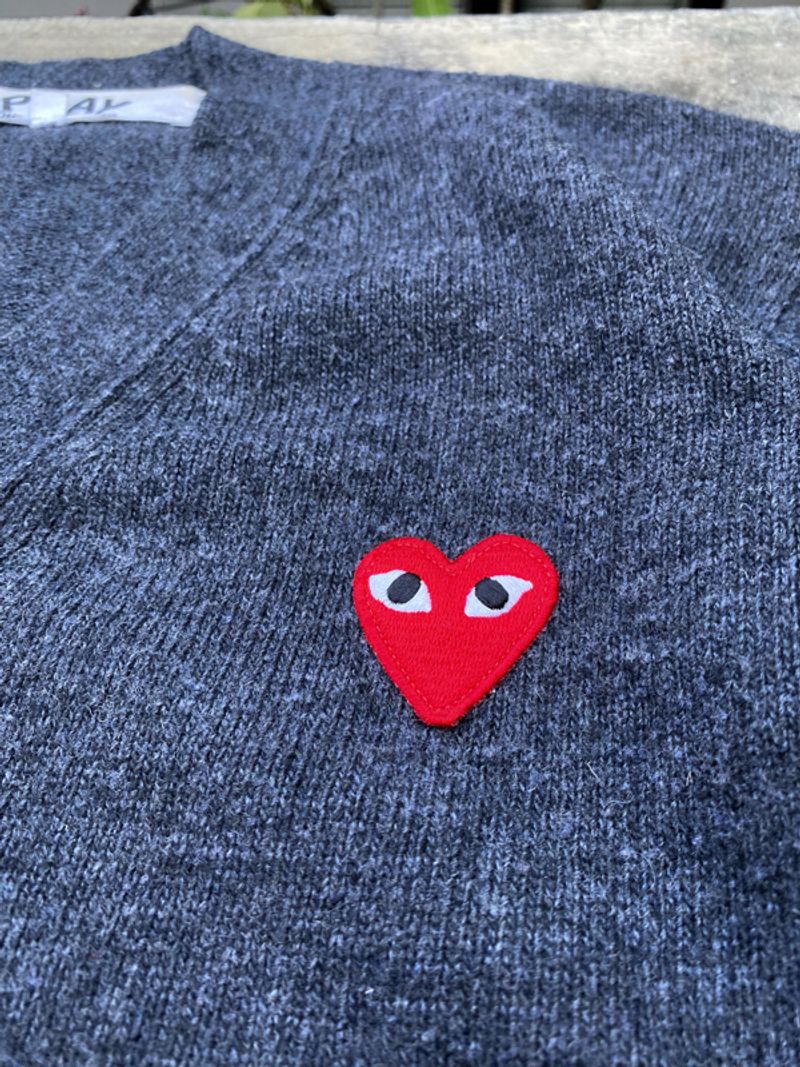 CDG Play Cardigan, foto 3