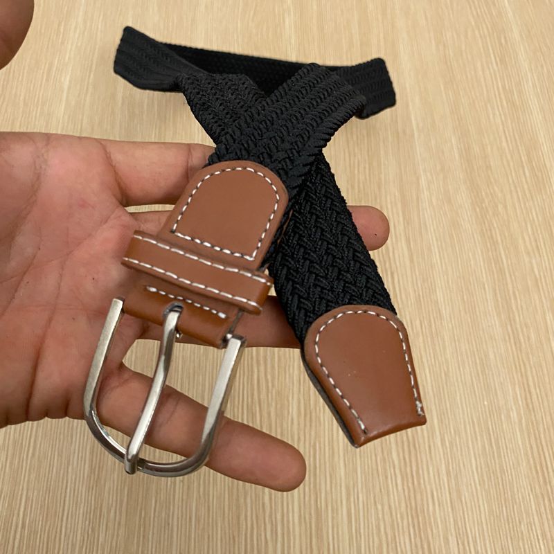 Plait belt black, foto 2