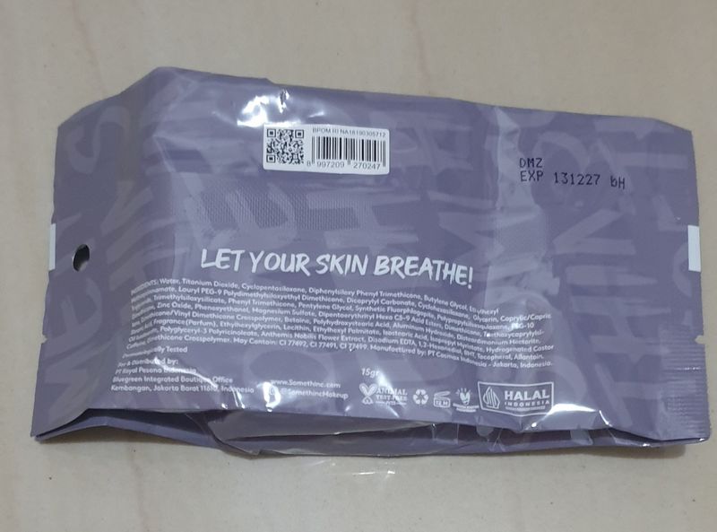 Somethinc copy paste breathable cushion REFILL (C02 serene), foto 2
