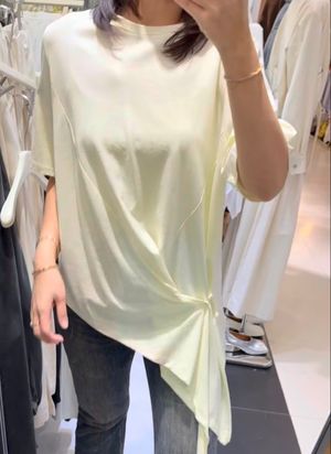 Blouse kaos asimetris