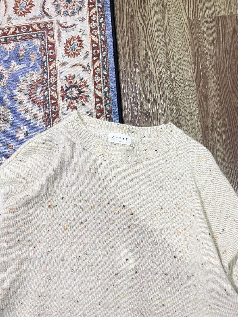 Knitwear Corak Cream, foto 4