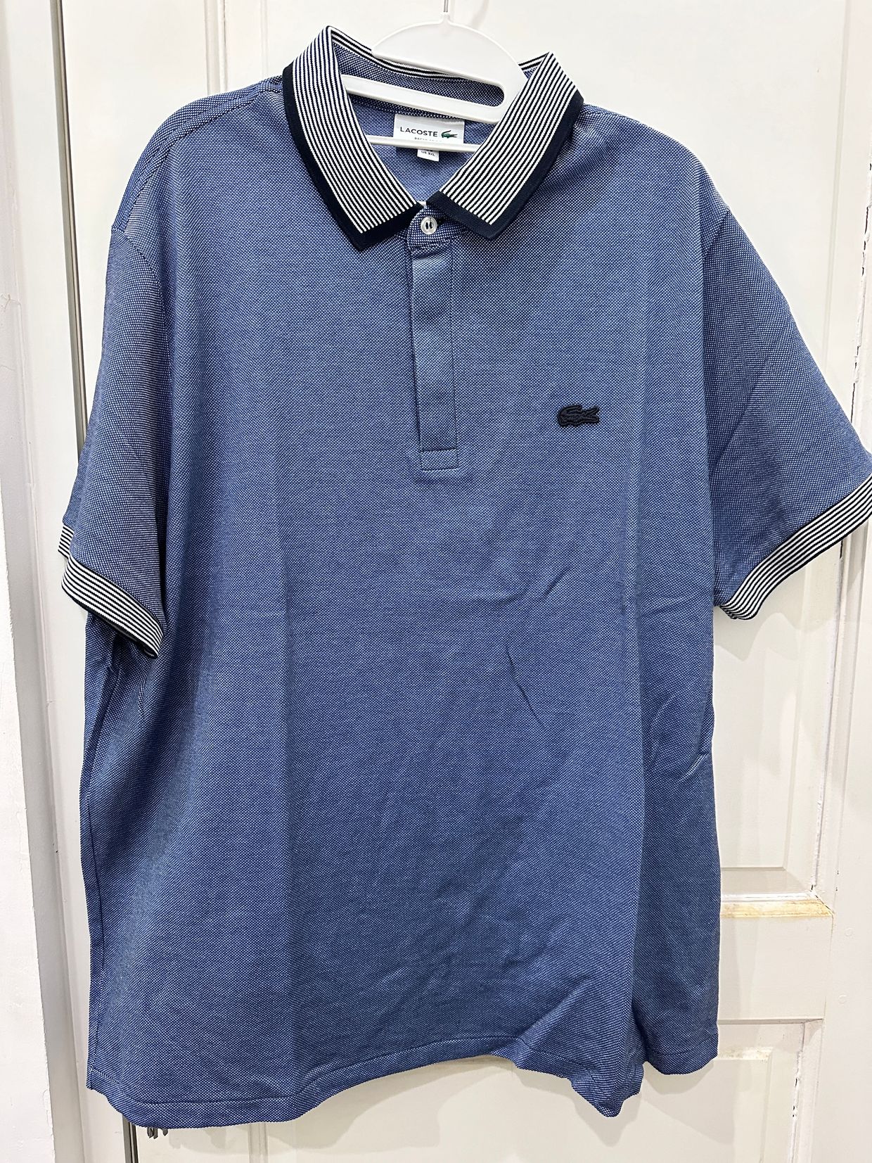 Lacoste Luxury Casual Casual shirt Pria blue