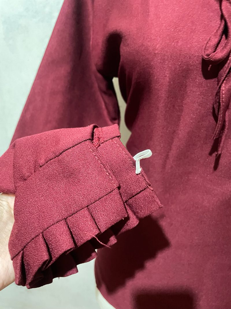 Blouse Merah Maroon, foto 4